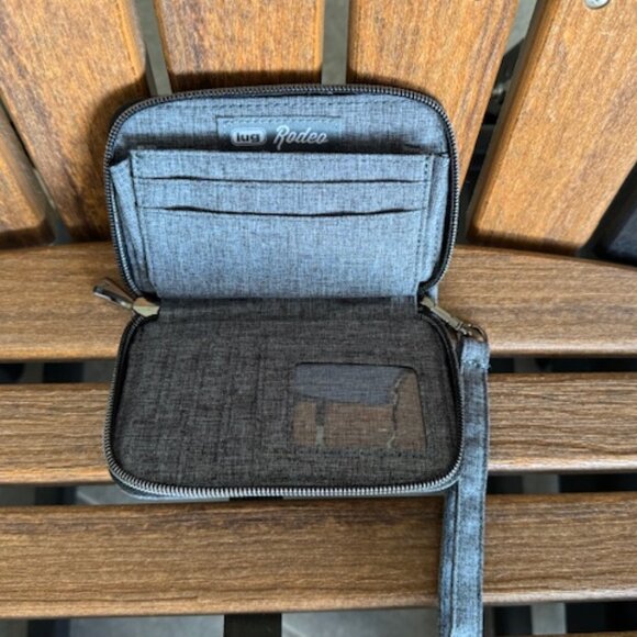 Lug Wallet with RFID - Rodeo Heather Gray NWOT - Picture 6 of 12